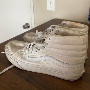 White High Top Vans